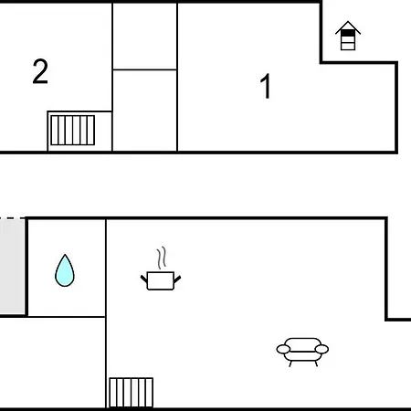 Nice Apartment In Rosendal With Sauna Apartamento